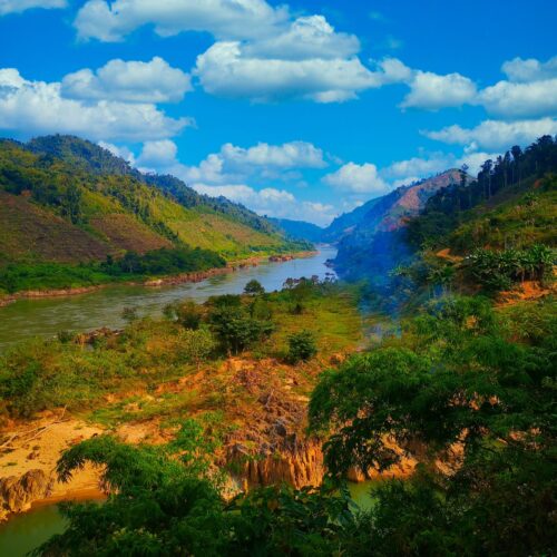 TBB Tours. Laos - Spirit of the Mekong Tour. Rural river