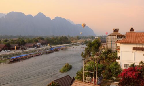 Vang Vieng balloon